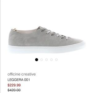 Officine Creative Laboratorio grey sneakers